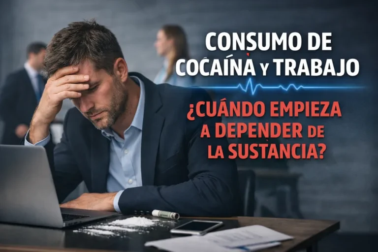 Consumo de cocaína y trabajo: cuando el rendimiento empieza a depender de la sustancia